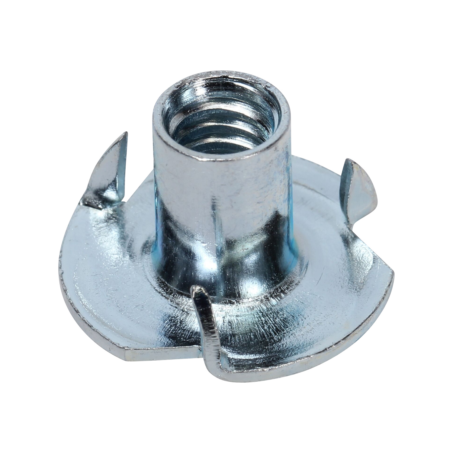 Three Prong TNut 1/420 with 7/16" Long Barrel Machine Thread Steel